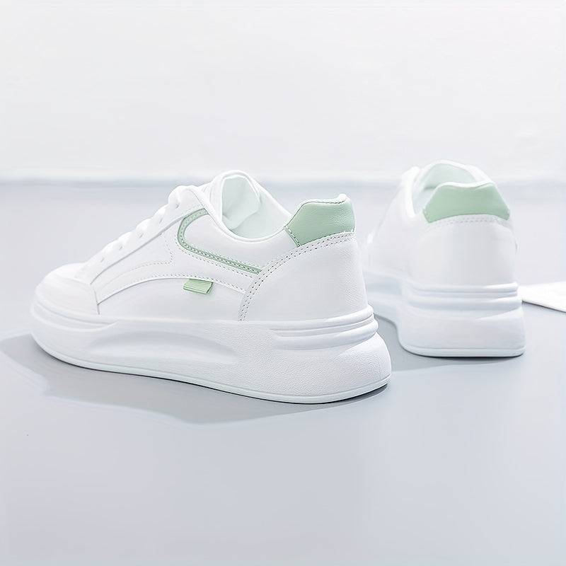 Eleganti Sneakers Bianche Leggere e Confortevoli