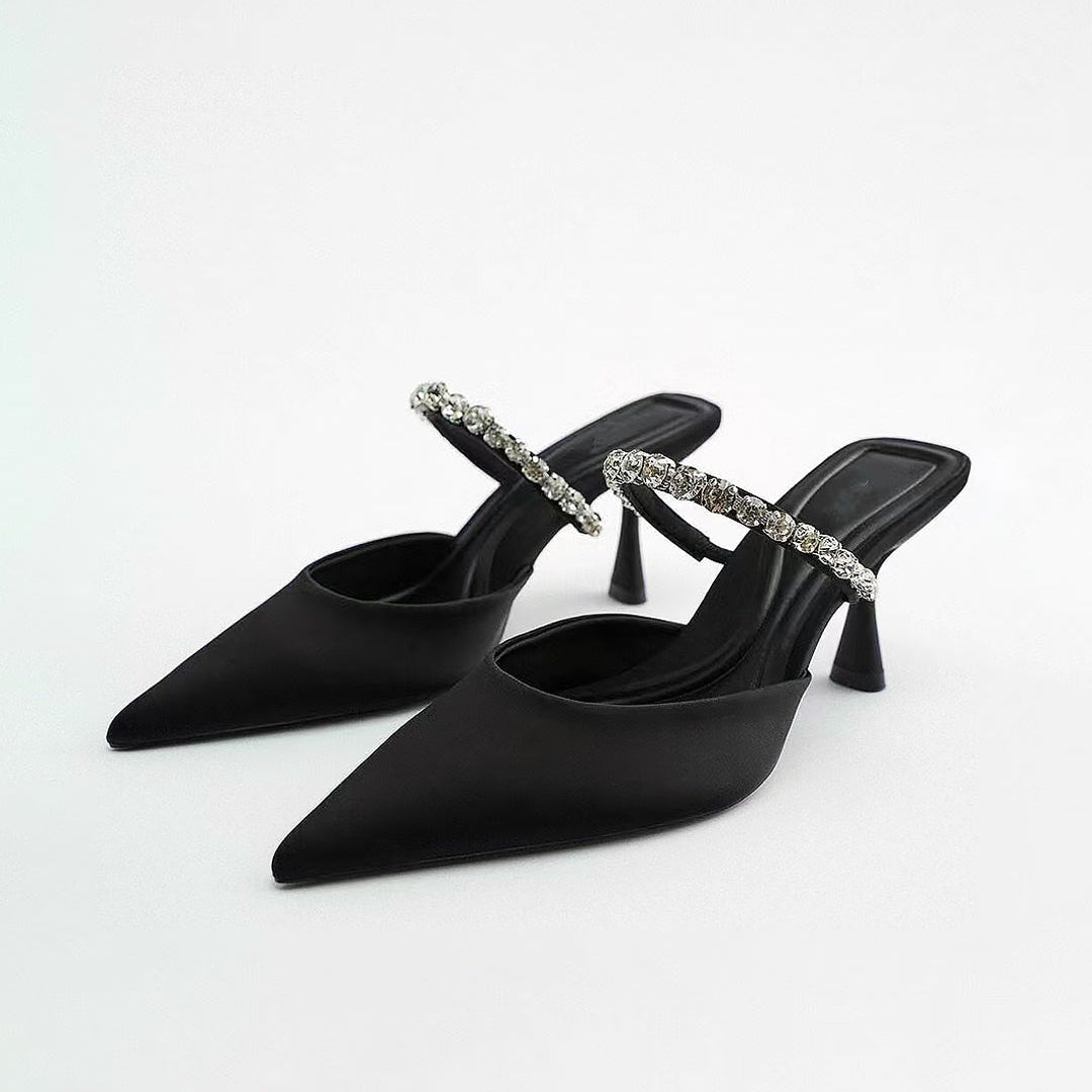 Alina | Tacchi alti con strass