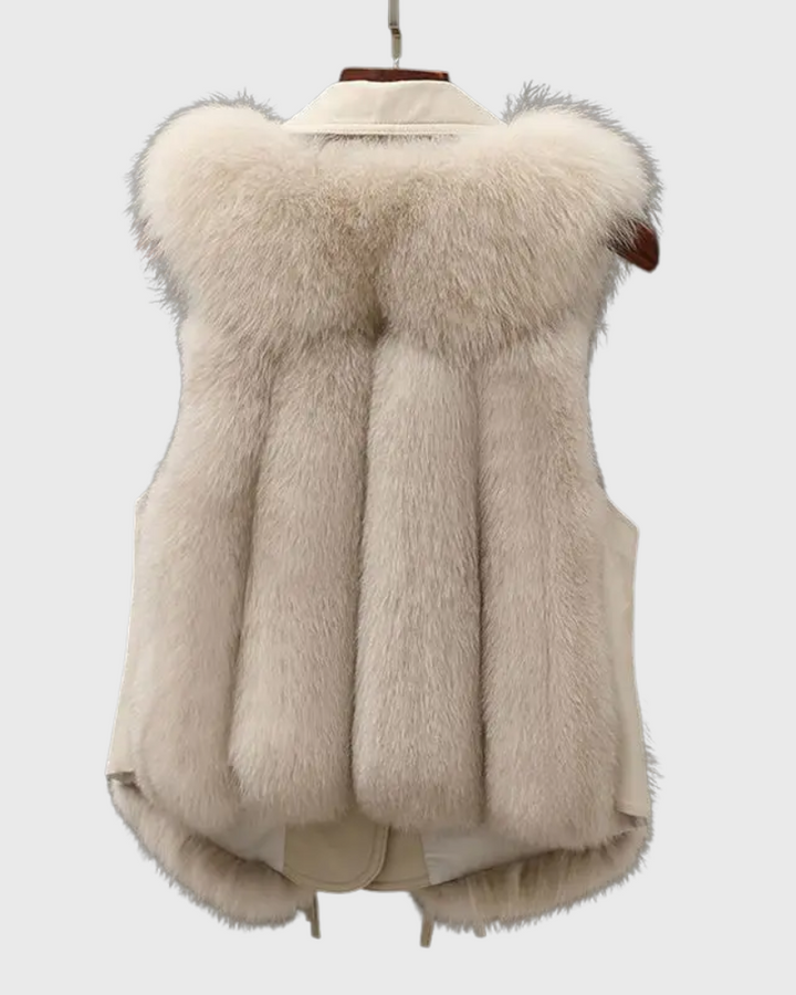 Alina™ gilet in pelle – Elegante e senza tempo