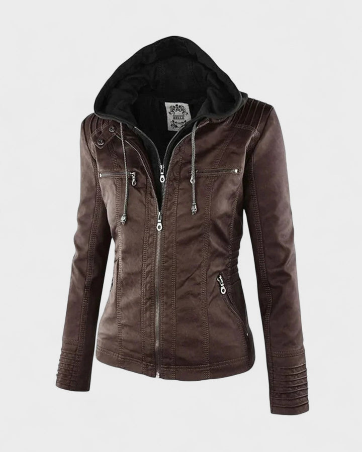 Klára™ | Giacca in pelle