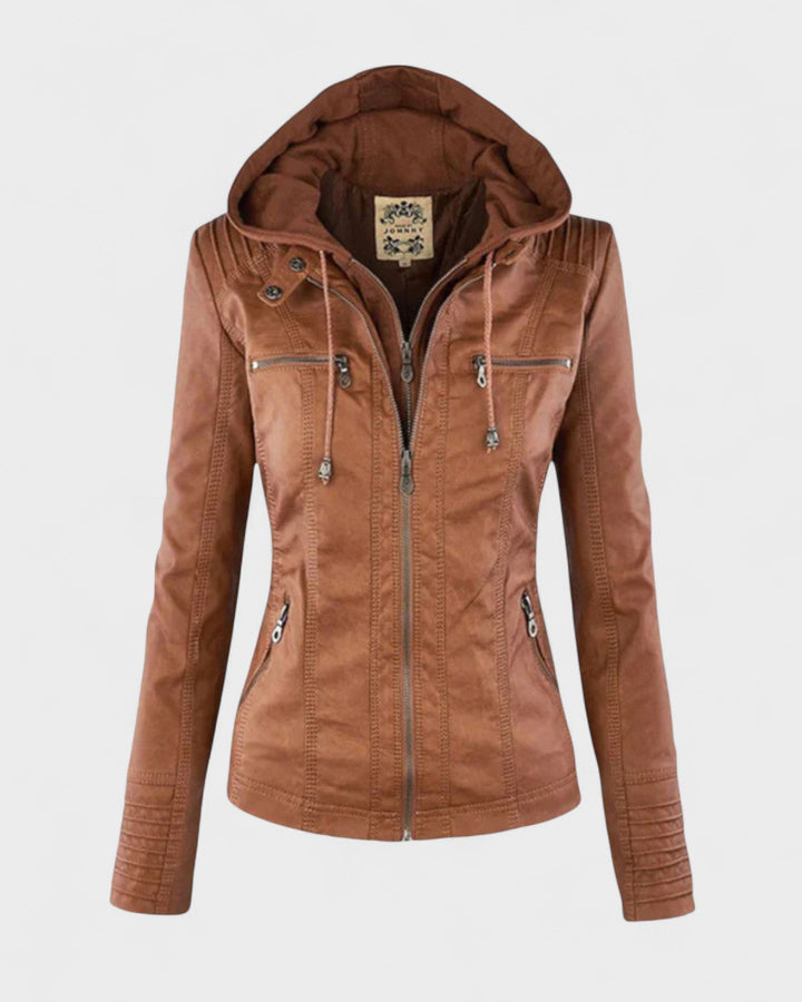 Klára™ | Giacca in pelle