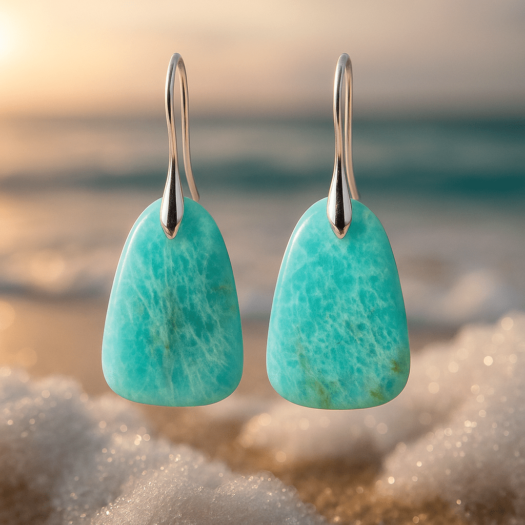 Eleganza con quarzo di amazonite