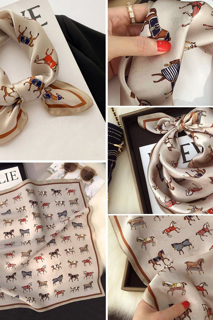 Foulard Fortuna (100% seta - 53 cm)