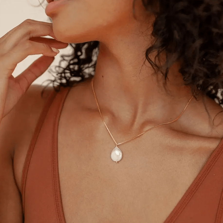 Collana con perla
