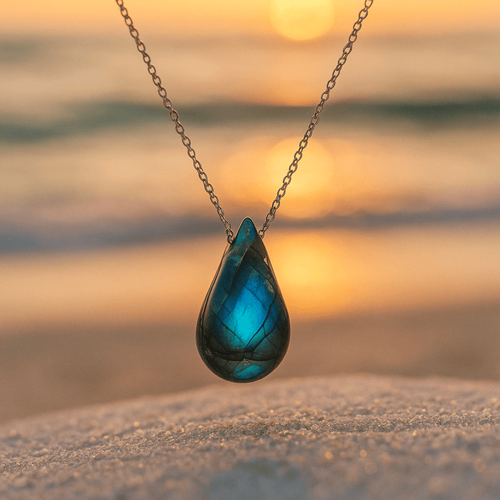Collana in Labradorite