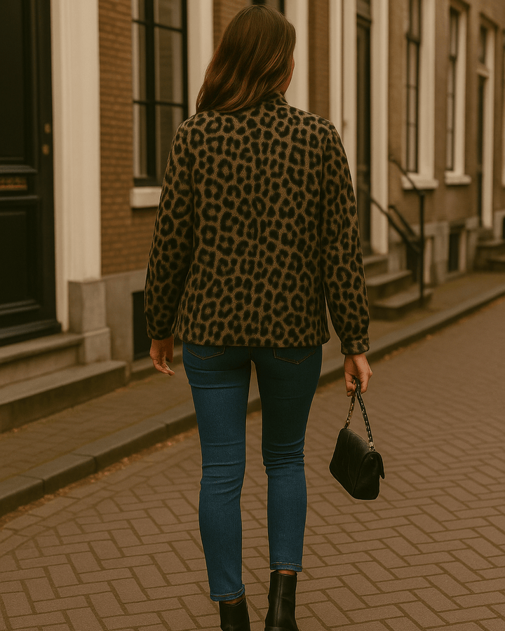 Leona – Bomber leopardato