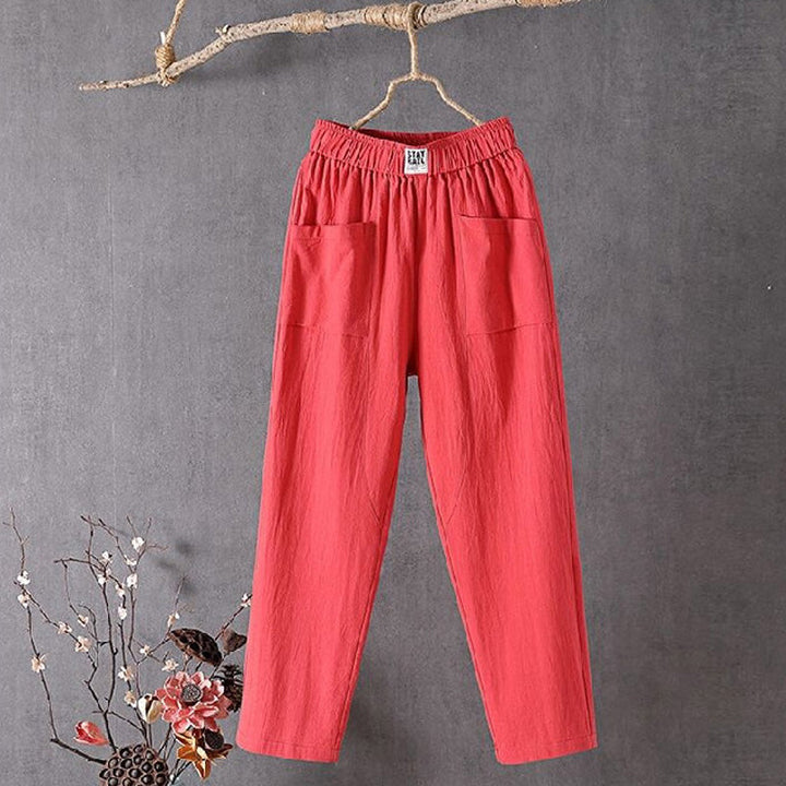 Alyra - Pantaloni Relaxed con Tasche
