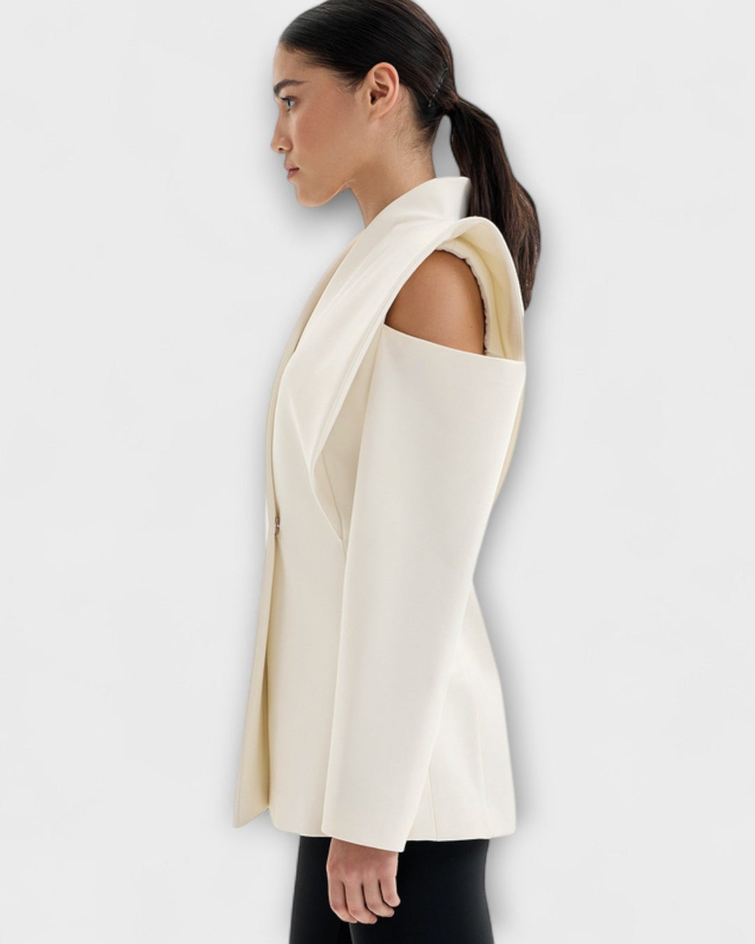 Blazer con spacco