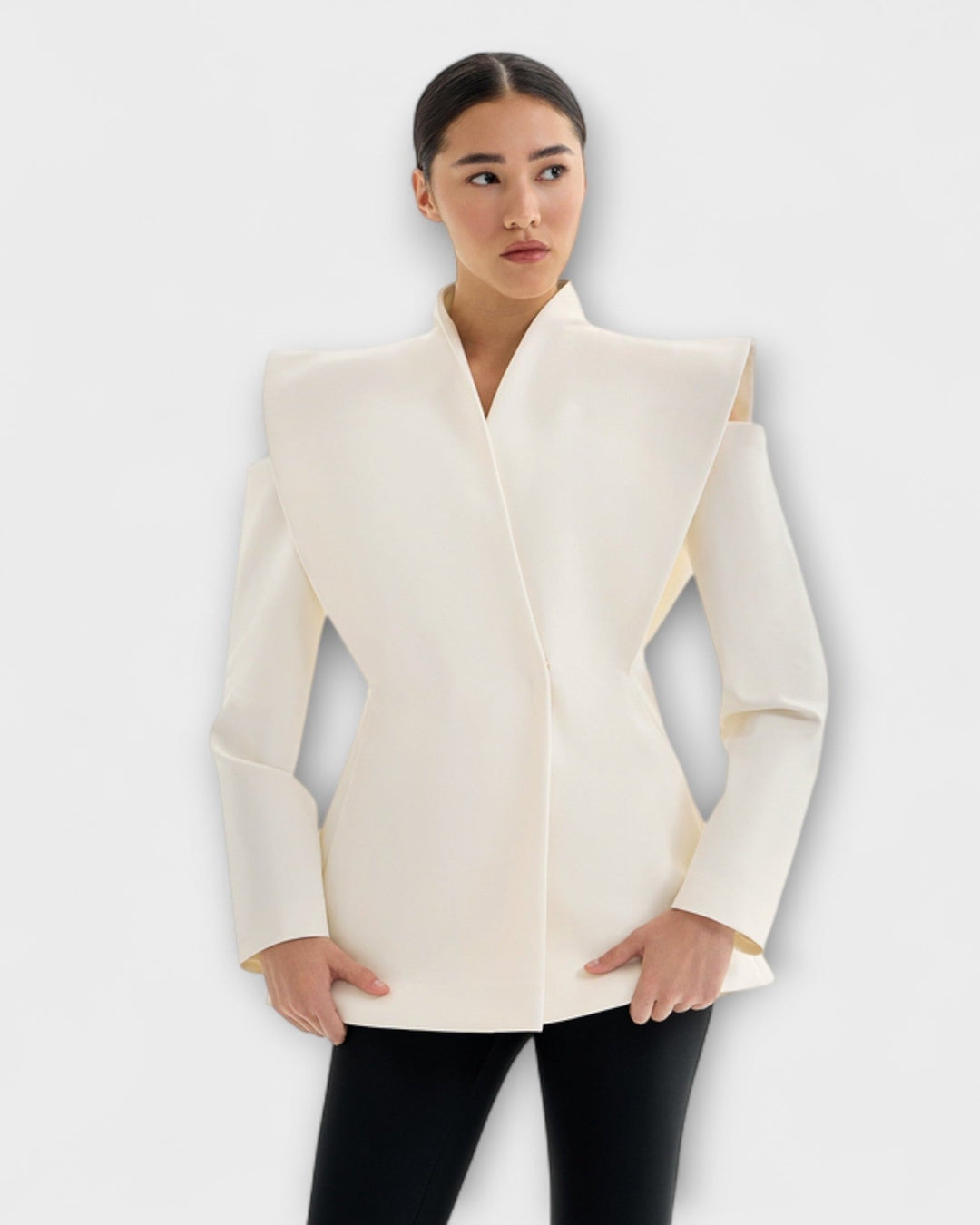 Blazer con spacco