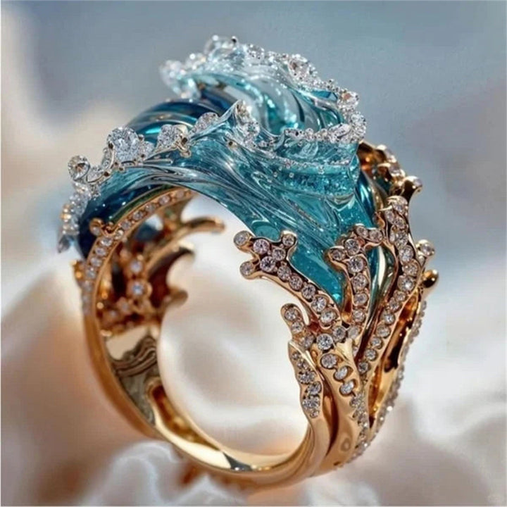 Anello ispirato alle albicocche Vizuuri